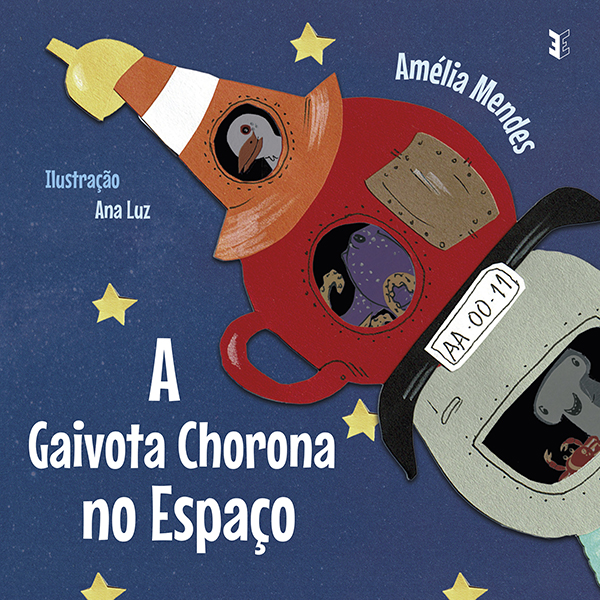 Capa do livro A Gaivota Chorona no Espaço